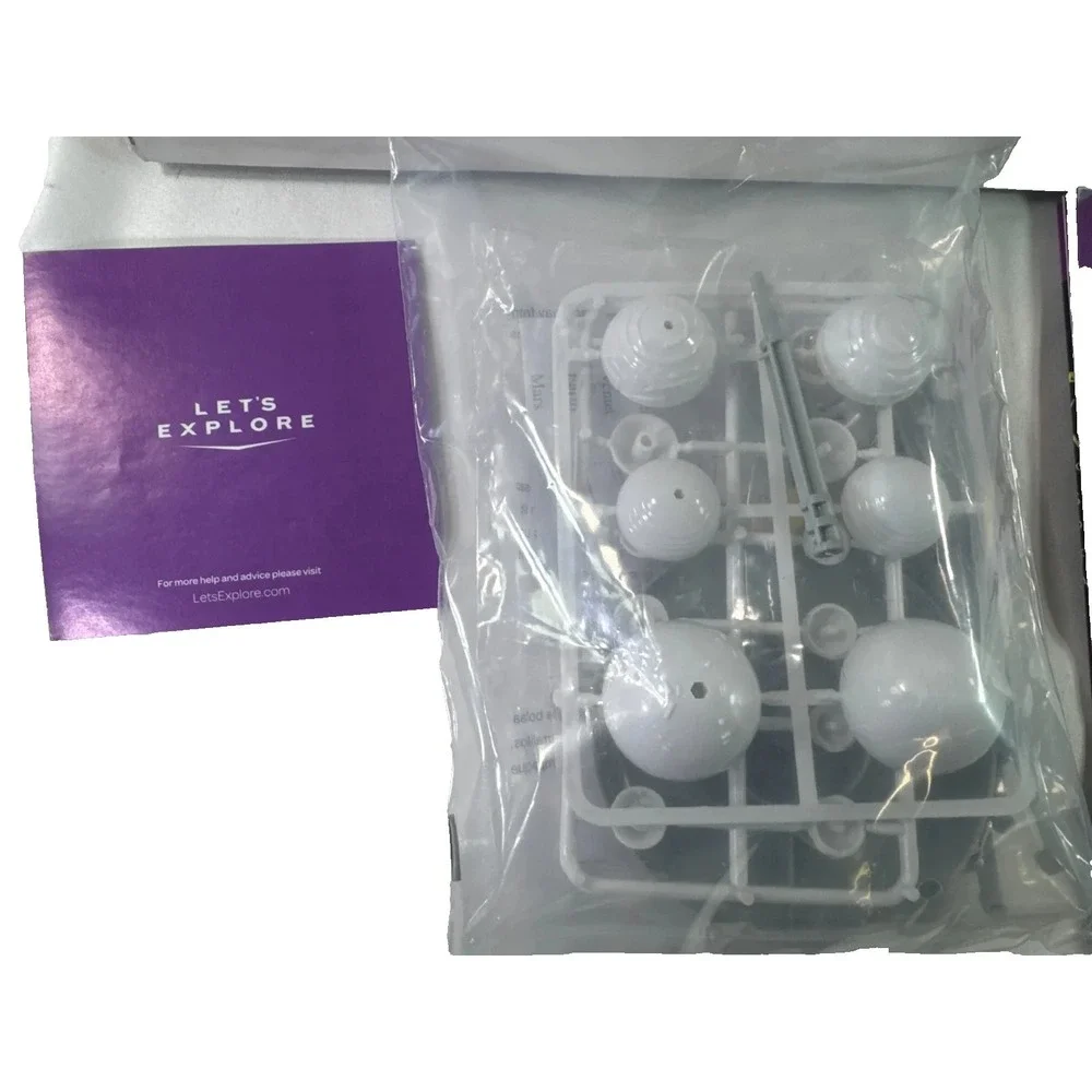 Let's Explore VR Headset Space STEM Kit Books Cube Model